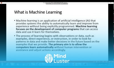 Data Science and Machine Learning with Python