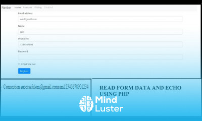 get data from html form in php