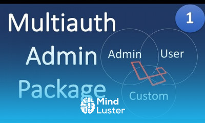Laravel Multiauth Admin Package