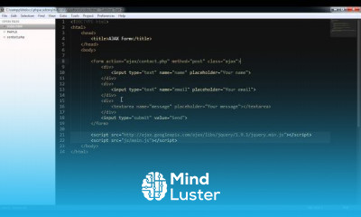 Submitting a form with AJAX