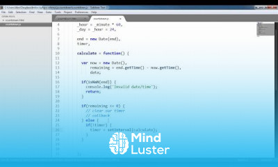 Pure JavaScript Countdown