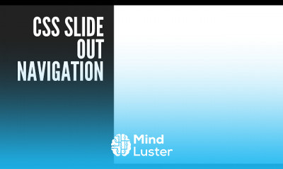 CSS Slide Out Navigation