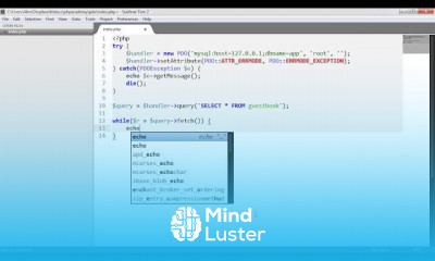 PHP Data Objects PDO