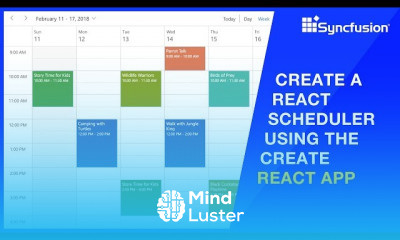 The best React Scheduler