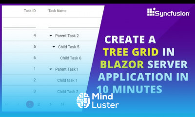 Master Blazor TreeGrid