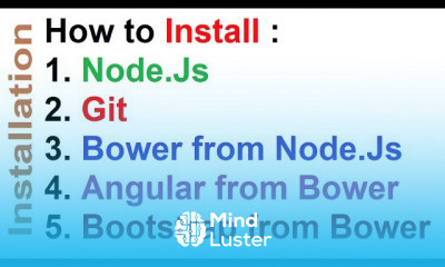 Install Angular from Bower