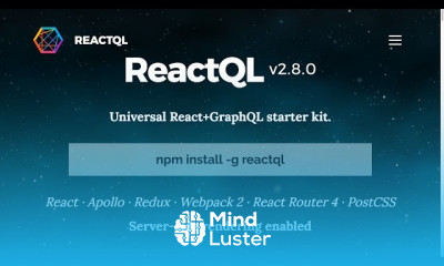 React GraphQL Starter Kit