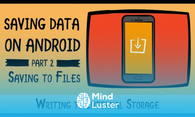 Saving Data in Android