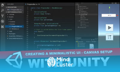 Unity Creating a minimalistic UI