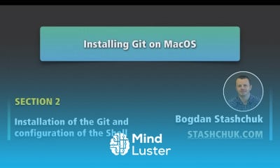 Git and configuration of the Shell
