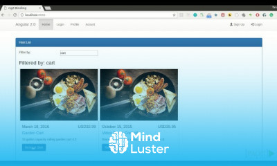 Web with Angular 2 and Bootstrap