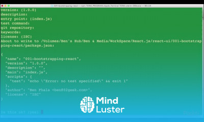 React js User Interfaces