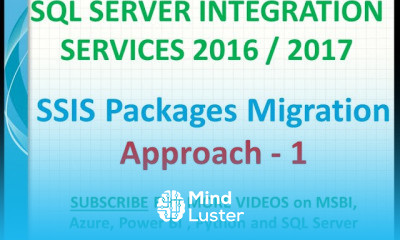 SSIS Packages Migration