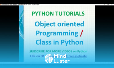 Python oop Programming
