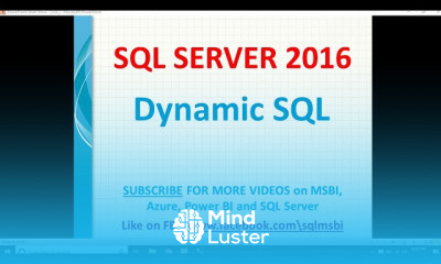 Dynamic sql Queries