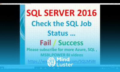 SQL Server Agent Jobs