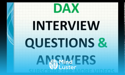 POWER BI Interview Questions