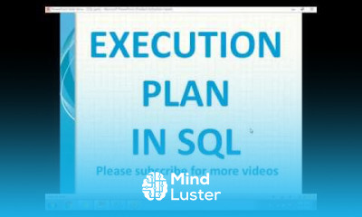 SQL Execution Plans