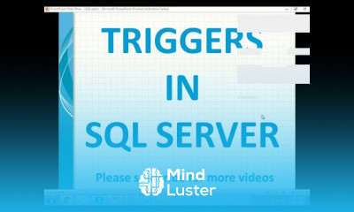 SQL Triggers Examples