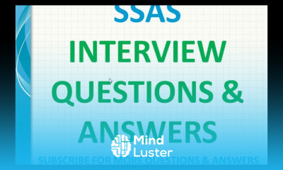 SSAS Interview Questions and Answers