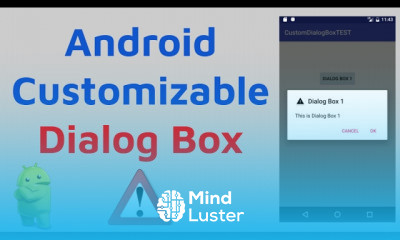 Android Dialog Boxes