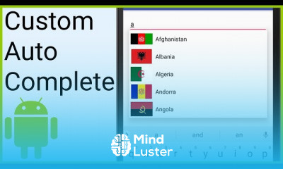 Custom AutoCompleteTextView