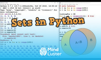 Sets and Dictionaries Python