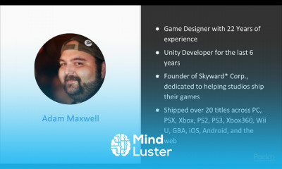3D Game Development with Unity 5 x