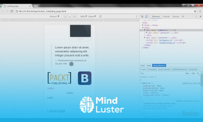 Bootstrap 4 for Web Development