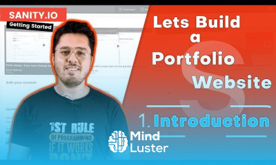 Portfolio website by Sanity io