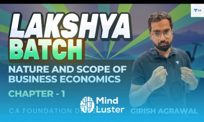 Business Economics basics