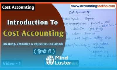 Cost Accounting Fundamentals