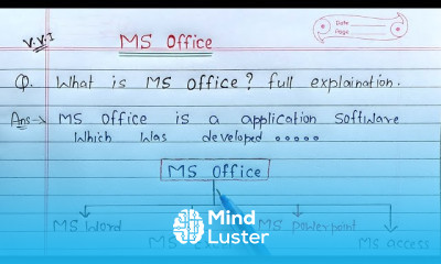 Microsoft Office Skills