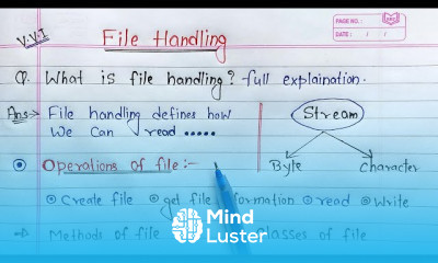 Java File Handling for Developers