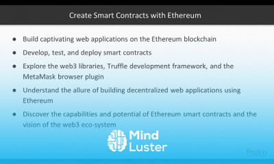 Creating Smart Contracts with Ethereum