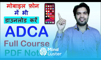 ADCA Computer program