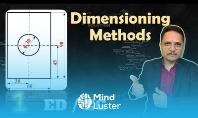 Dimensioning methods in Engineering Drawing