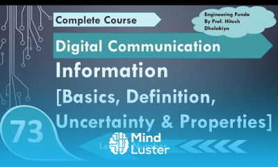 Information Theory Basics