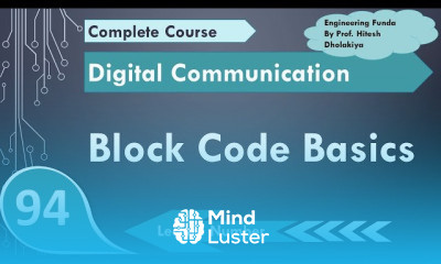 Block Codes basics