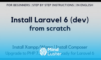 Laravel 6 From beginner to advanced