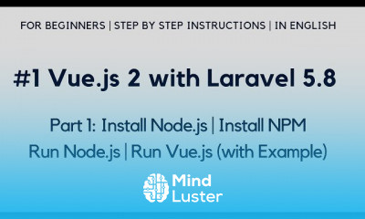 Vue js 2 with Laravel 5 8 E com