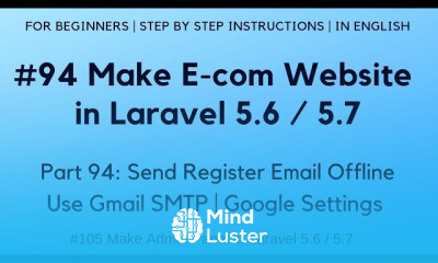 Send Email Offline Online in Laravel