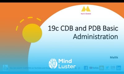 Oracle Database administration