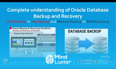 Oracle Database Backup and Recovery
