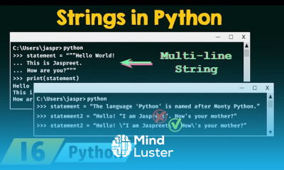 Python Strings Fundamentals