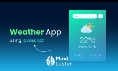 JavaScript Weather App Development