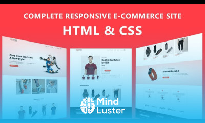 HTML CSS eCommerce Website