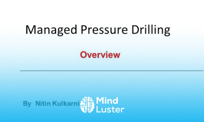 Managed Pressure Drilling Techniques Managed Pressure Drilling Techniques