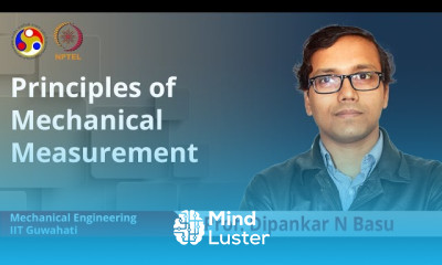 Mechanical Measurement Principles