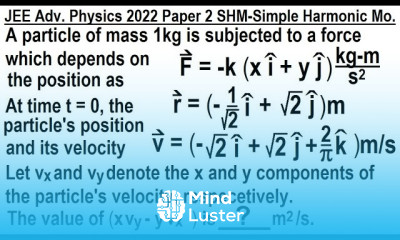 JEE Advanced Physics Fundamentals
